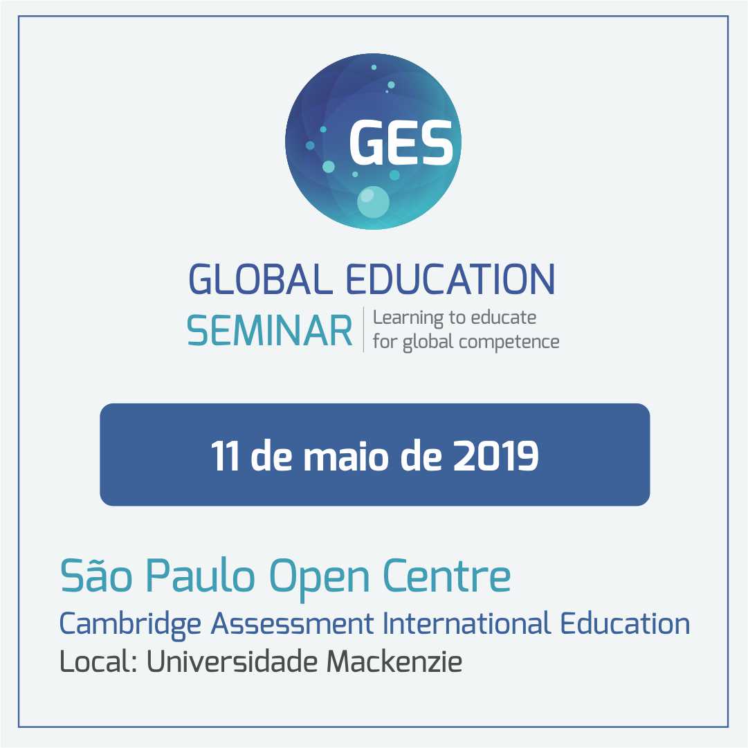 Seminário sobre Competência Global reúne grandes nomes da educação bilíngue e internacional Seminário sobre Competência Global reúne grandes nomes da educação bilíngue e internacional